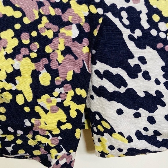 Fenn Wright Manson linen print pencil skirt. Size 6 - Picture 4 of 6